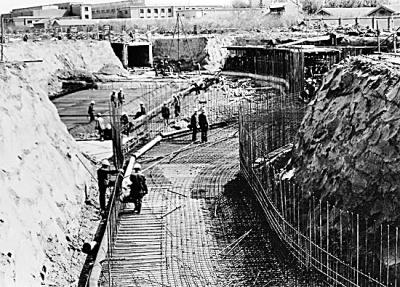△20世纪80年代,建设中的北京正负电子对撞机