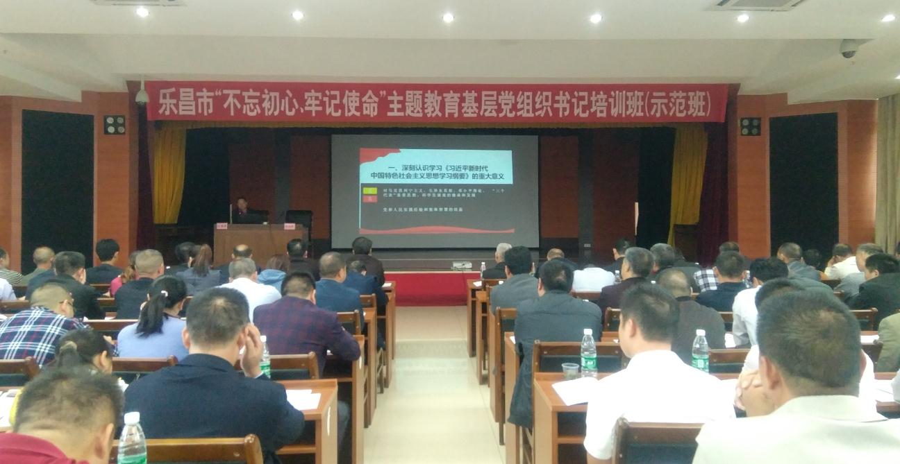 主题教育期间基层党组织书记轮训 廖晓奇摄